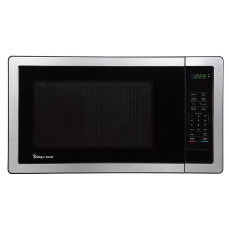 MAGIC CHEF(R) MC110MST 1.1 CU.FT. CNTRTP MWV SLV